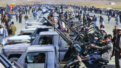 وقفة قبلية مسلحة في بني مطر بصنعاء وفاءً لدماء الشهداء واستمرارًا للتعبئة