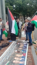 تظاهرة احتجاجية من لاهاي إلى نوتردام دعمًا لغزة والوزراء الهولنديين المستقيلين