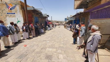 وقفات حاشدة في المحويت تأكيداً على دعم غزة ولبنان والتنديد بجرائم العدو الصهيوني