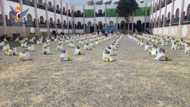 تدّشين مشروع توزيع سلال غذائية رمضانية لستة آلاف أسرة محتاجة