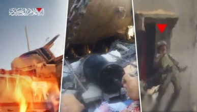 "القسام" تعرض مشاهد الكمين المركب لمصرع 7 جنود صهاينة جنوبي غزة