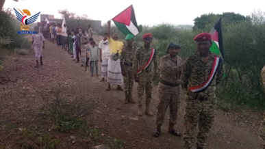 مسيرات في حجة بالذكرى الثانية لعملية طوفان الأقصى