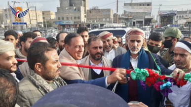  العلامة مفتاح يفتتح مهرجان فرحة العيد للأسر المنتجة في مديرية بني الحارث