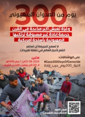 مساء اليوم الاثنين .. انطلاق حملة تغريدات بمرور 300 يوم على العدوان الصهيوني على غزة