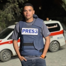 مركز حماية الصحفيين الفلسطينيين يدين جريمة قتل الصحفي مؤمن أبو العوف