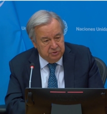 غوتيريش يحذر من تدمير غزة ويبلغ الجنائية الدولية