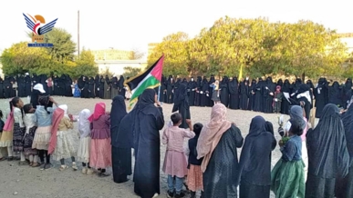 تعز .. وقفتان منفصلتان للهيئة النسائية تضامنا مع الشعب الفلسطيني