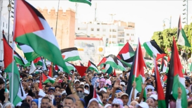 عشرات النشطاء يطالبون برفع الحصار عن غزة وإدانة الإبادة الصهيونية 