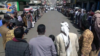 وقفات في مديريات أمانة العاصمة تبارك الإنجاز الأمني