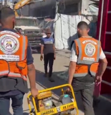 إصابة ثلاثة أطفال فلسطينيين بانفجار جسم مشبوه غرب مدينة غزة