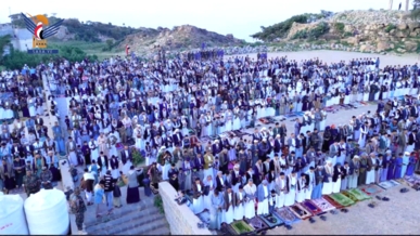 وقفات في المحويت تضامناً مع الشعب الفلسطيني