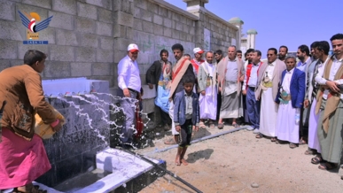 محافظ حجة يفتتح مشروع مياه الطلاحية في مديرية كشر