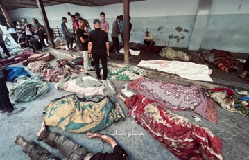 أحزاب سياسية ومنظمات حقوقية تدين استهداف مدرسة التابعين في غزة