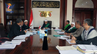 مجلس القضاء يجدد إدانته لما يرتكبه العدو الصهيوني من جرائم في غزة