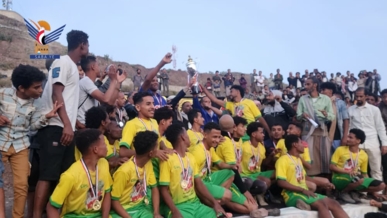 تعز.. اختتام بطولة الشهيد لكرة القدم بملعب الوحدة بالراهدة