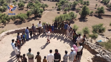  إب.. وقفات شعبية دعمًا لغزة وتنديدًا بالإساءة الامريكية للقرآن الكريم