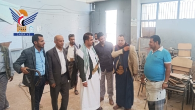 وكيل أول محافظة تعز يتفقد سير التعليم بالمعهد التقني في الحوبان