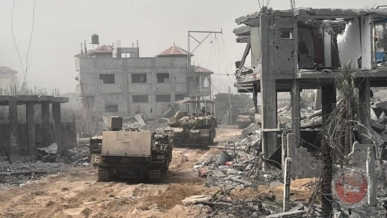  العدو الإسرائيلي يعلن توسيع العملية البرية شمال قطاع غزة وجنوبه