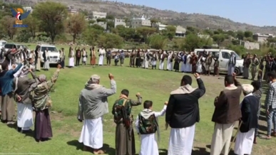  وقفات قبلية في حبيش وبعدان وريف إب براءةً من الخونة وثباتاً مع غزة