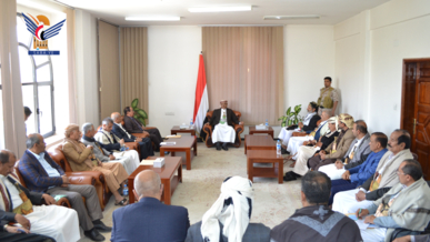 السامعي والعيدروس يثمنان موقف قائد الثورة من مخططات تهجير الفلسطينيين