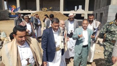 تفقد مشروع مبنى الإدارة العامة للأشغال بمحافظة صنعاء