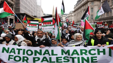 نيويورك: احتجاجات ضد شركات تسلح جيش الاحتلال الإسرائيلي