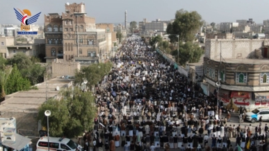 مسيرات حاشدة في ذمار إحياءً ليوم القدس العالمي وانتصاراً لفلسطين والأقصى