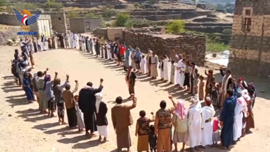 وقفات في ريمة وفاءً لدماء الشهداء وتأكيداً على استمرار التعبئة والجهوزية