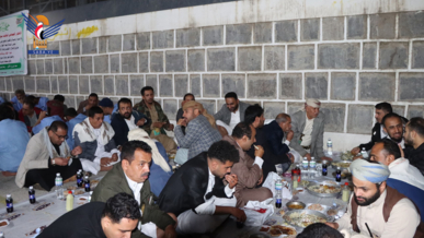 إفطار جماعي بالسجن المركزي في إب لتعزيز التكافل الاجتماعي مع النزلاء