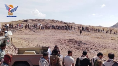 قبائل نعمان والقرشية في البيضاء تعلن النفير لمواجهة العدوان وانتصاراً لغزة