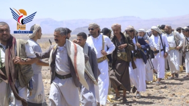  تفقد أحوال المرابطين في جبهات رغوان ومدغل بمأرب