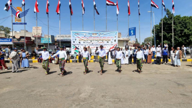 تواصل فعاليات مهرجان الفنون الشعبية لوزارة الثقافة والسياحة بصنعاء