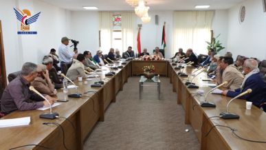 هيئة رئاسة مجلس النواب تناقش مستجدات الأوضاع وتؤكد استمرار دعم ومساندة غزة