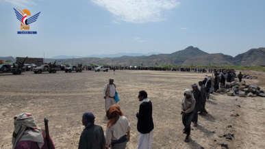 لقاء قبلي لمديريتي مقبنة وجبل حبشي في تعز إعلاناً للنفير العام  