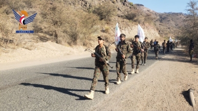  مسير أمني في الضالع تأكيداً على الجهوزية والاستعداد