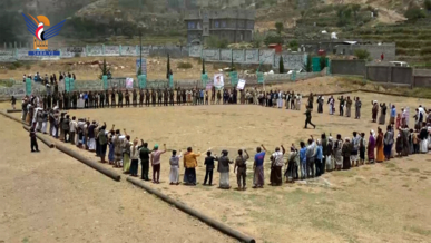 وقفات في ريمة تأييدا وتفويضاً قائد الثورة ونصرة لفلسطين