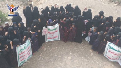  الحديدة.. وقفتان نسائيتان في جبل رأس والدريهمي نصرة لغزة