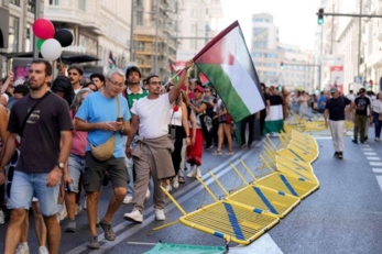 بسبب تظاهرات رافضة للحرب على غزة ..إلغاء المرحلة النهائية لسباق اسبانيا للدراجات