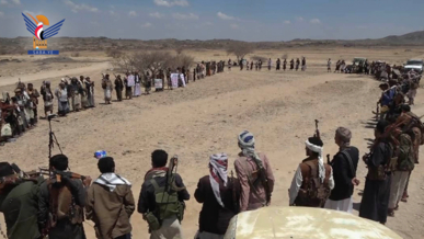 البيضاء.. قبائل مسورة والرياشية وناطع تعلن النكف ردًا على العدوان الأمريكي وانتصارًا لغزة