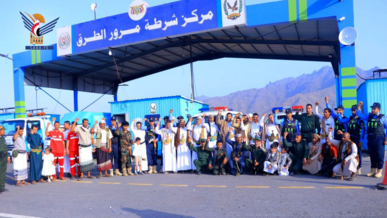 تفقد أحوال المرابطين في النقاط الأمنية بمديرية باجل في الحديدة