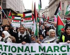 في تحرك احتجاجي هو الأكبر.. تظاهرة حاشدة بالعاصمة الأرجنتينية تندد بالإبادة في غزة