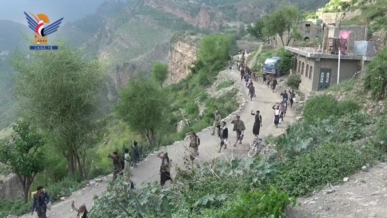 مسير لخريجي دورات طوفان الأقصى في الشاهل بحجة