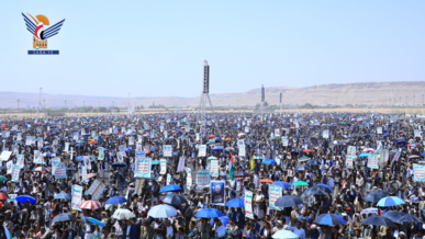 صعدة.. 36 مسيرة حاشدة تؤكد ألا أمن للكيان الصهيوني وغزة والأقصى تحت العدوان
