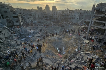  في اليوم الـ345 للعدوان.. عشرات الشهداء والجرحى في قصف العدو المستمر على غزة