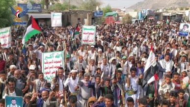 281 مسيرة بحجة ​تحت شعار "مع غزة جهاد وثبات لمواجهة أبشع إبادة وأخبث مؤامرات"