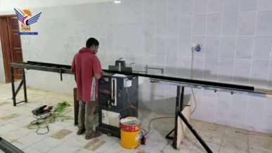 رئيس جامعة المحويت يطّلع على أعمال التأهيل بمشروع كلية الزراعة