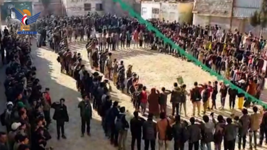 وقفات احتجاجية في عمران تنديدًا بالإساءة الأمريكية للمصحف الشريف