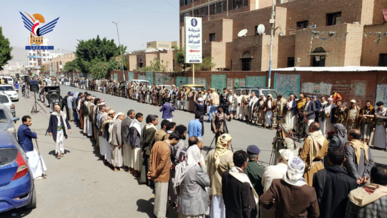 وقفة بمديرية الصافية  في أمانة العاصمة مباركة للإنجازات الأمنية