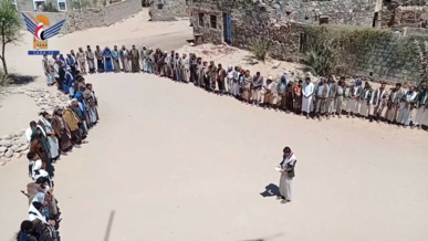 وقفات في مأرب نصرة لغزة وتنديدا بجريمة مرتزقة الإصلاح بحق المواطن الجميلي