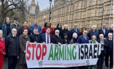 ناشطون بريطانيون يهاجمون مصنعاً يزوّد "إسرائيل" بمكوّنات لطائرات "إف-35" احتجاجًا على إبادة غزة